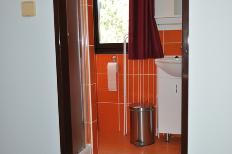 Koupelna v Penzionu Ibex, Kozlovice